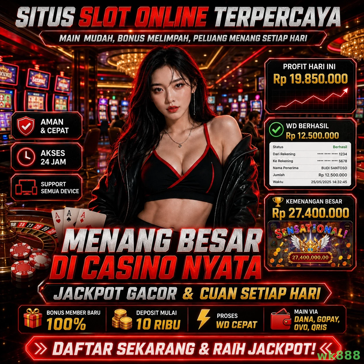 wk888 Platform Game Terpercaya untuk Pemain Indonesia